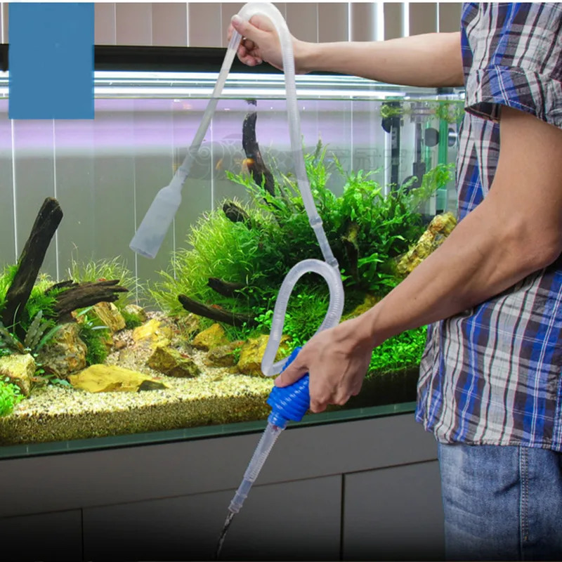 Aquarium Fish Maintenance - Aspirador de sifón para acuario, limpiador