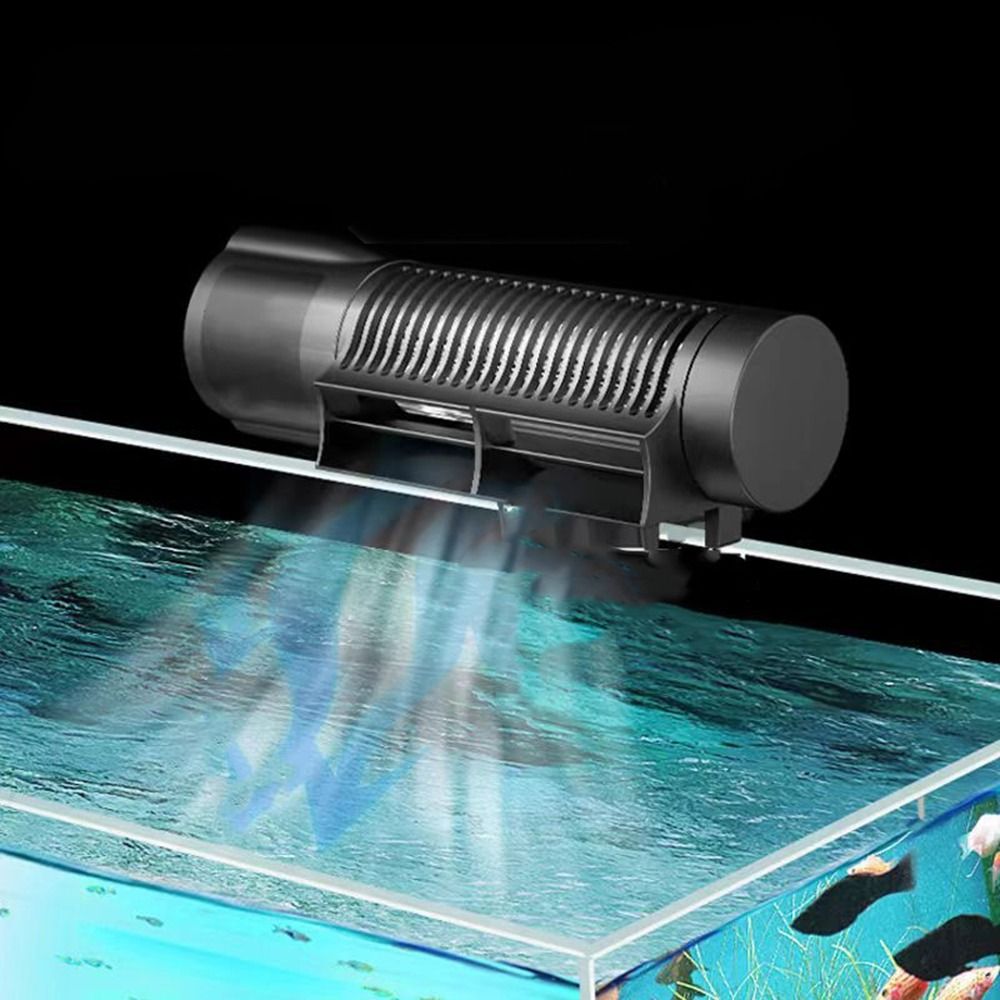 Aquarium Fish Black - Ventilador de Refrigeración para Acuario con