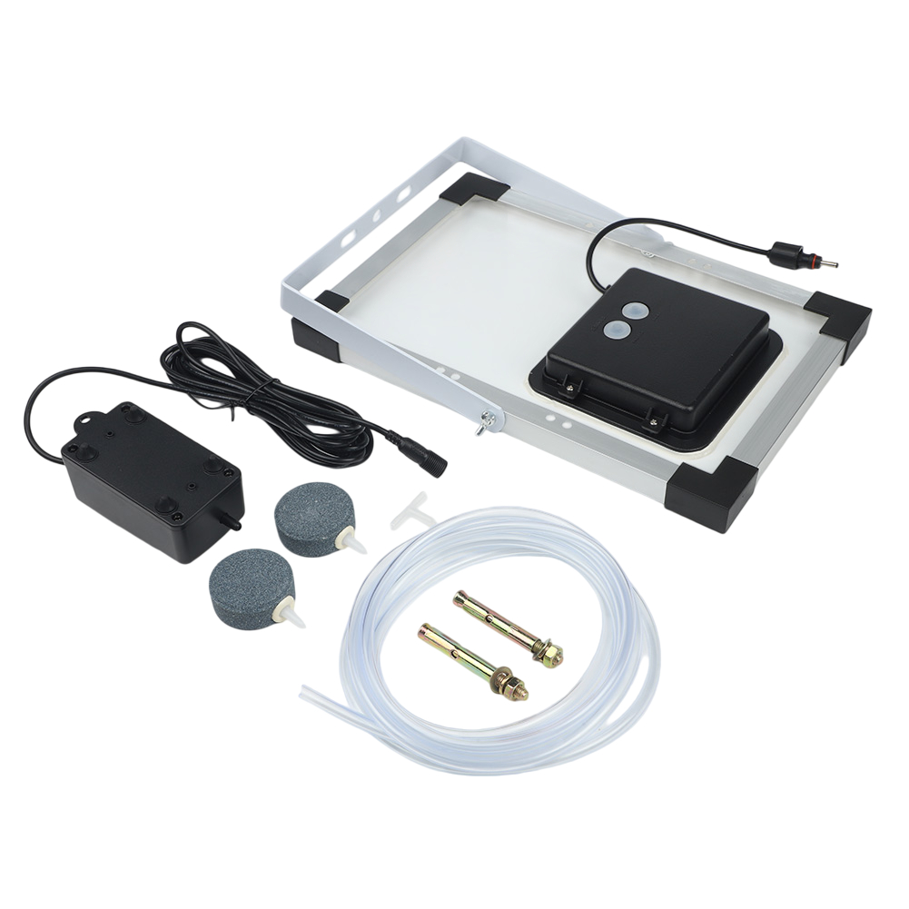 Aquarium Fish Maintenance - Oxigenador de Estanque con Energía Solar,