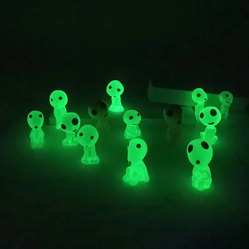 Aquarium Fish Land - Figuras luminosas de elfos para decoración