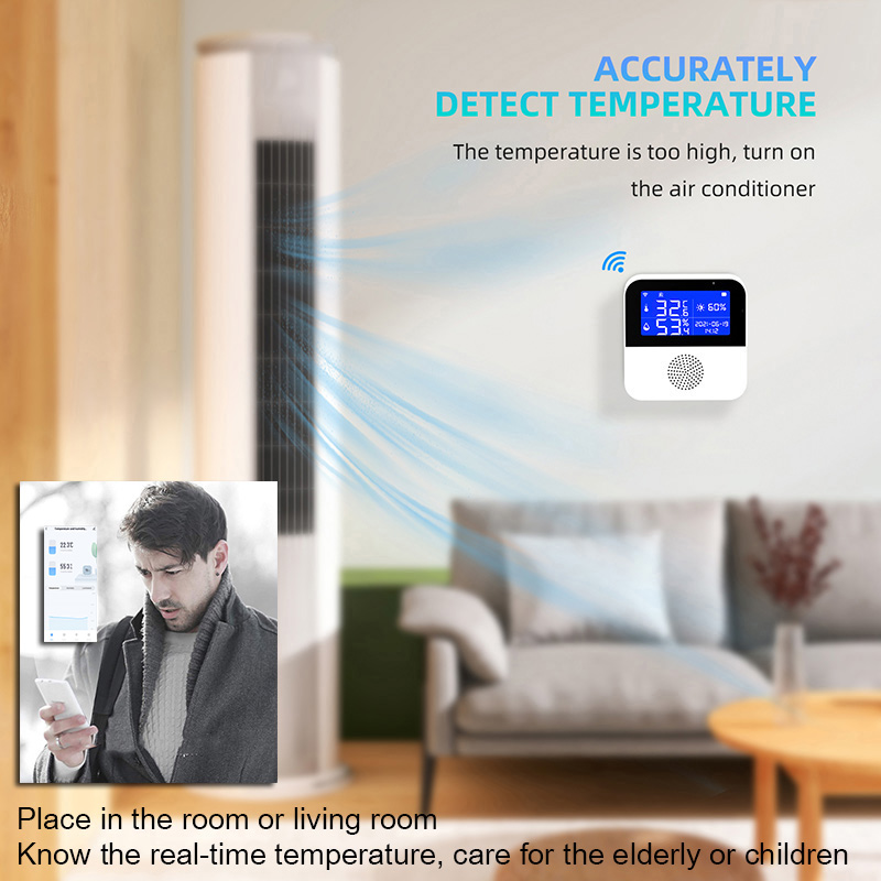 Sensor de temperatura y humeda - Aquarium Fish Uk reseña y precio