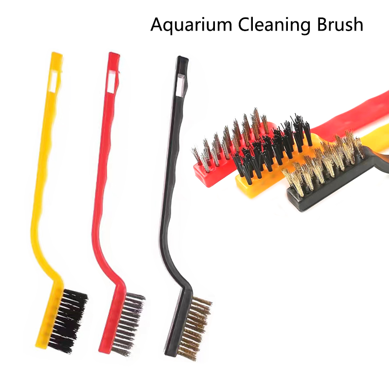 Cepillo de alambre de acero pa - Aquarium Fish Maintenance reseña y precio