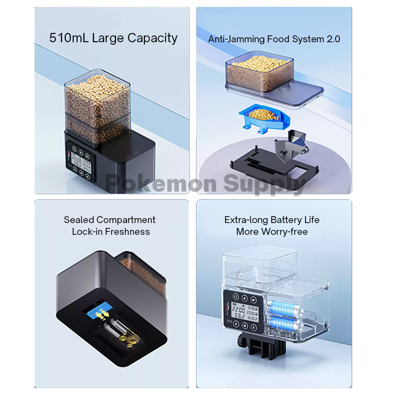 Alimentador Automático de Pece - Aquarium Fish Auto Feeder reseña y precio
