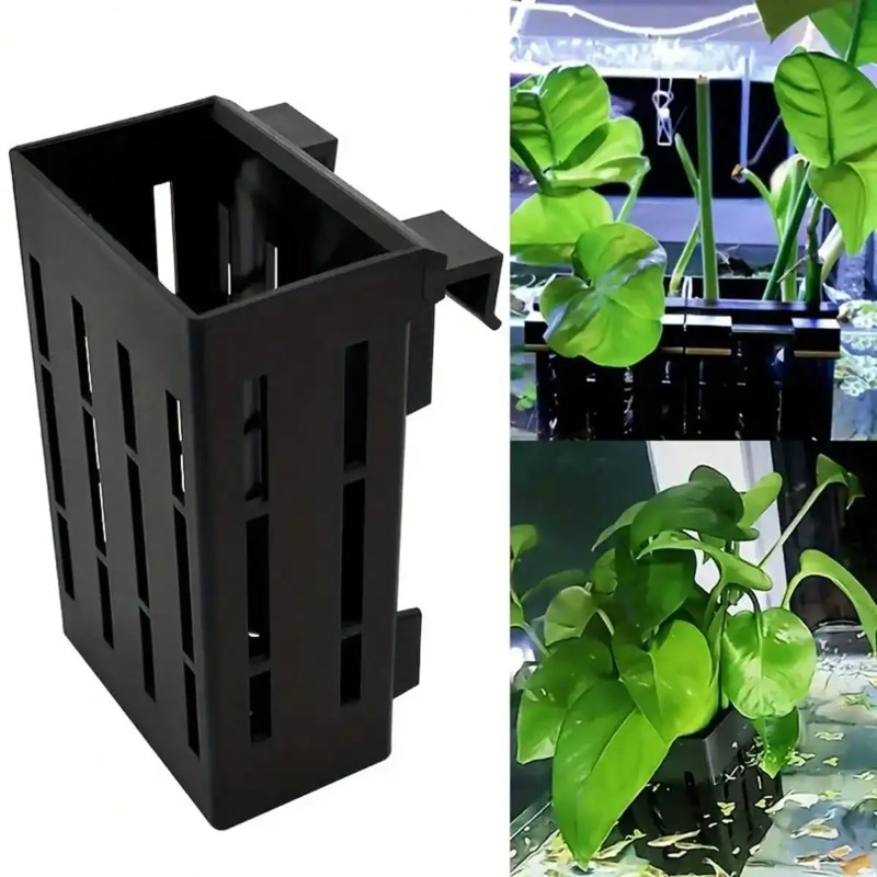 Soporte para Plantas de Acuari - Aquarium Fish Black reseña y precio