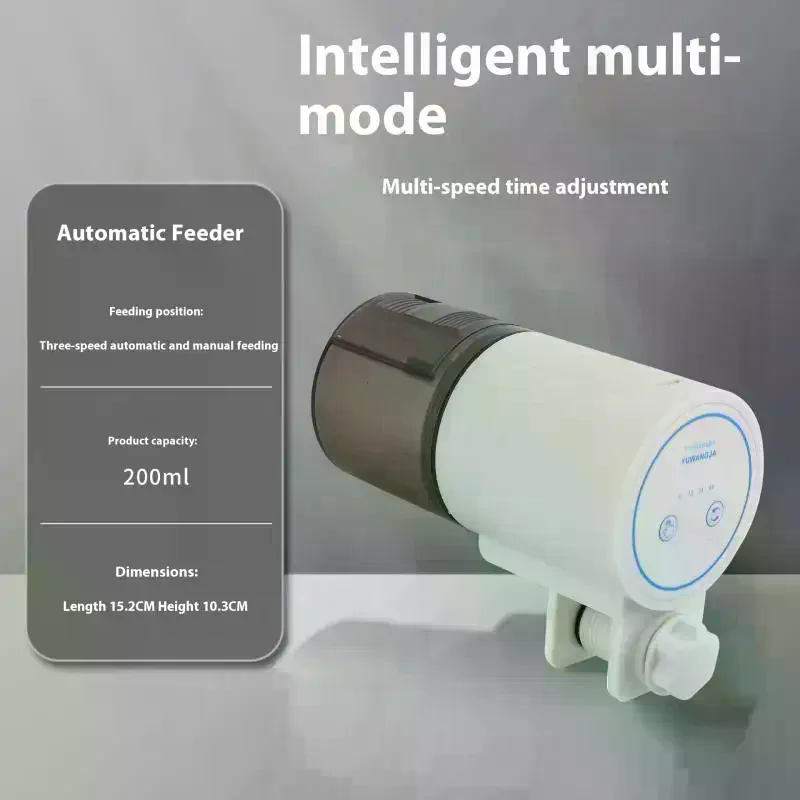 Alimentadores automáticos de p - Aquarium Fish Auto Feeder reseña y precio