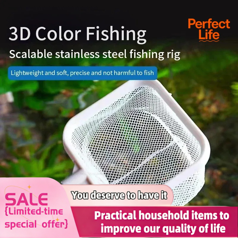 Red de pesca de acero inoxidab - Aquarium Fishland reseña y precio