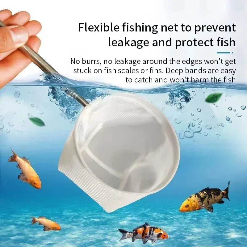 Red de pesca de acero inoxidab - Aquarium Fishland reseña y precio