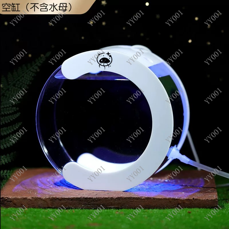 Acuario de escritorio circulan - Aquarium Fish Artificial reseña y precio