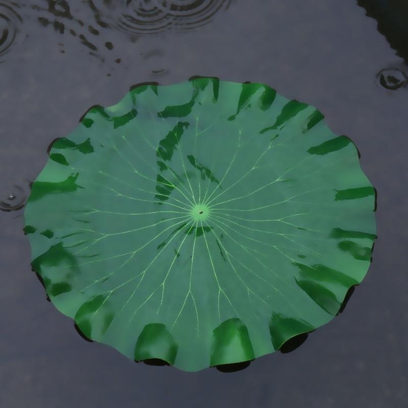 Hojas de Loto Artificiales 202 - Aquarium Fish Artificial reseña y precio