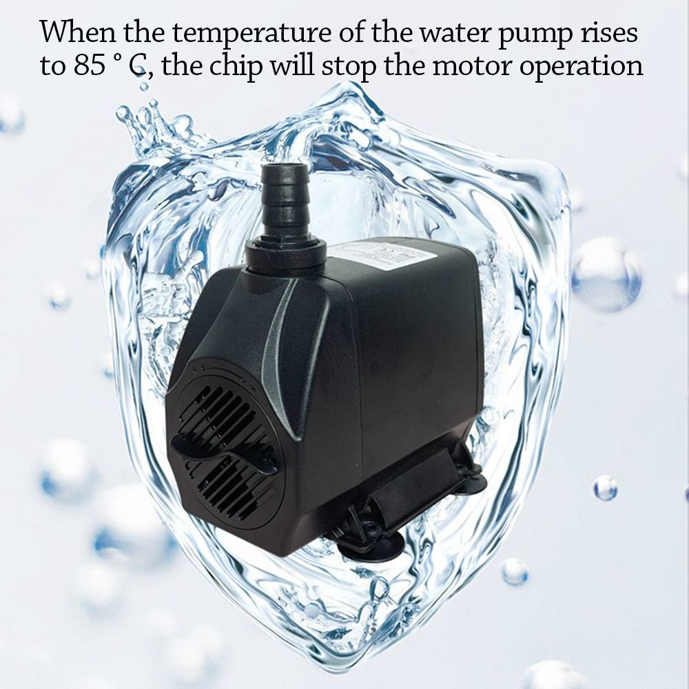 Bomba de agua sumergible negra - Aquarium Fish Black reseña y precio