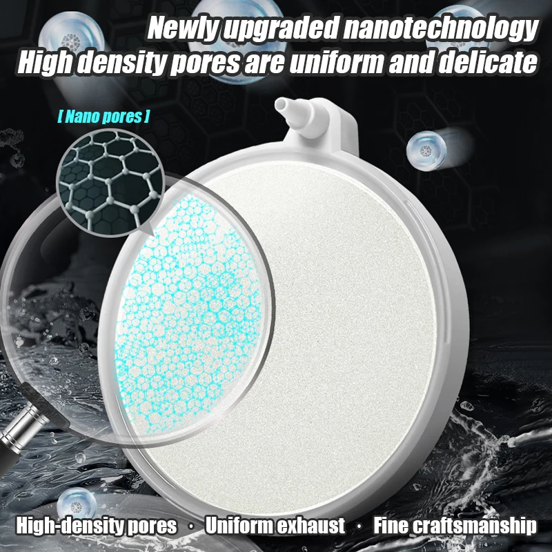 Disco de Oxígeno Nano Air Ston - Aquarium Fish Discus reseña y precio