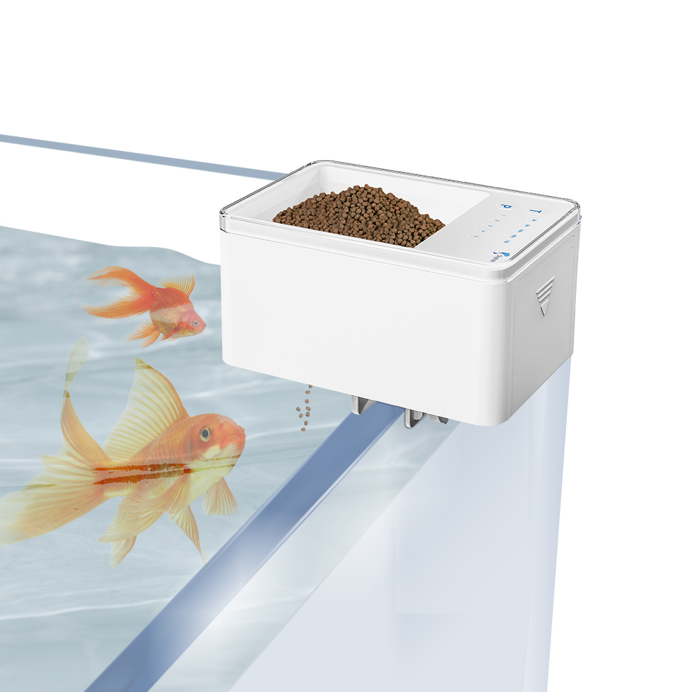 Alimentador automático para pe - Aquarium Fish Auto Feeder reseña y precio