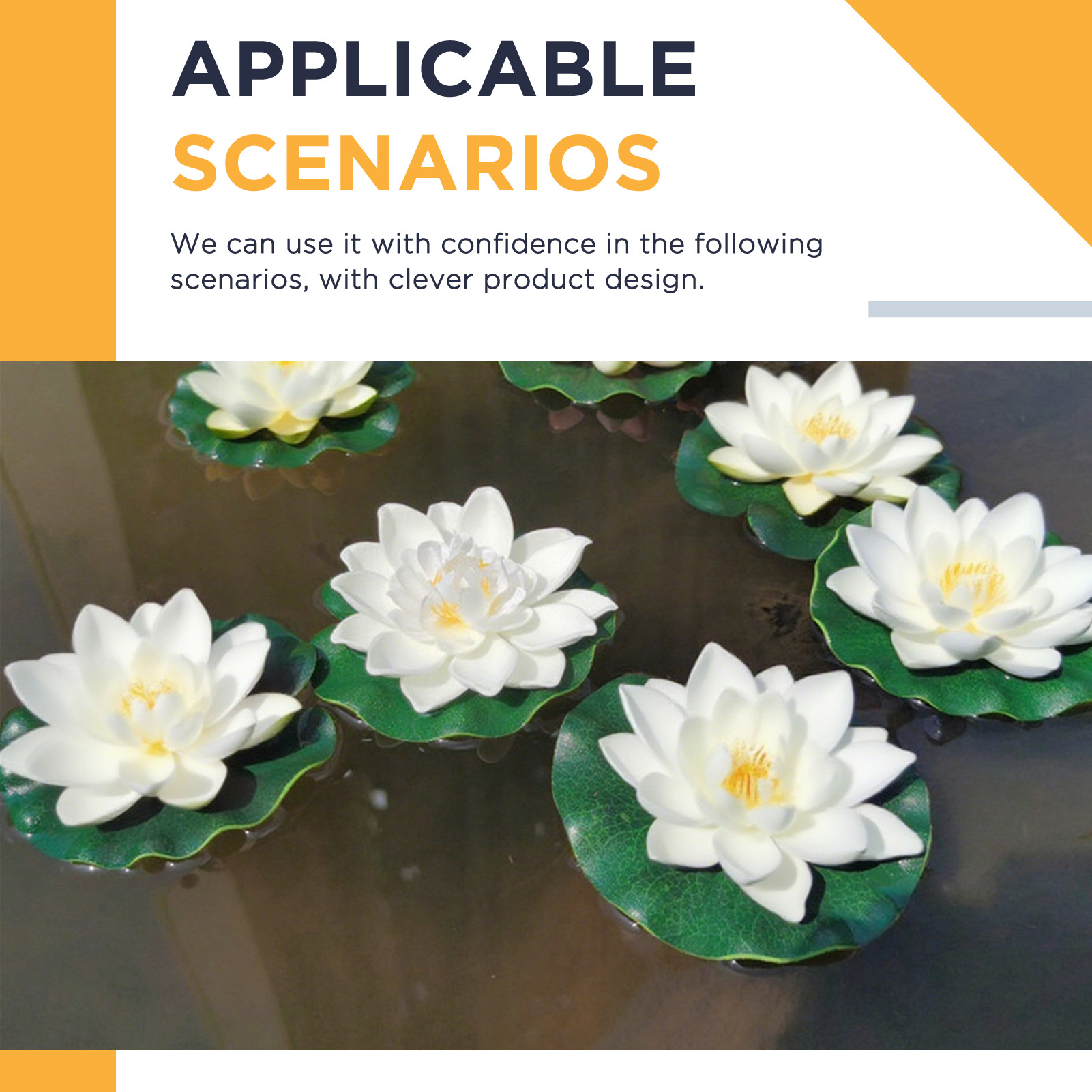 Juego de 5 Piezas de Flores de - Aquarium Fish Artificial reseña y precio