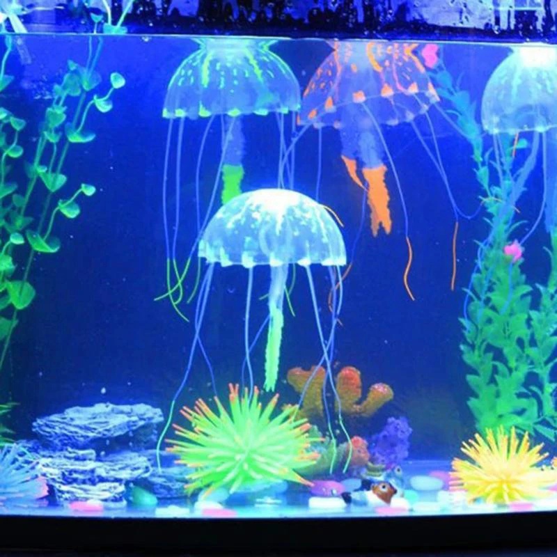 1/2 Piezas de Adornos de Silic - Aquarium Fish Discus reseña y precio