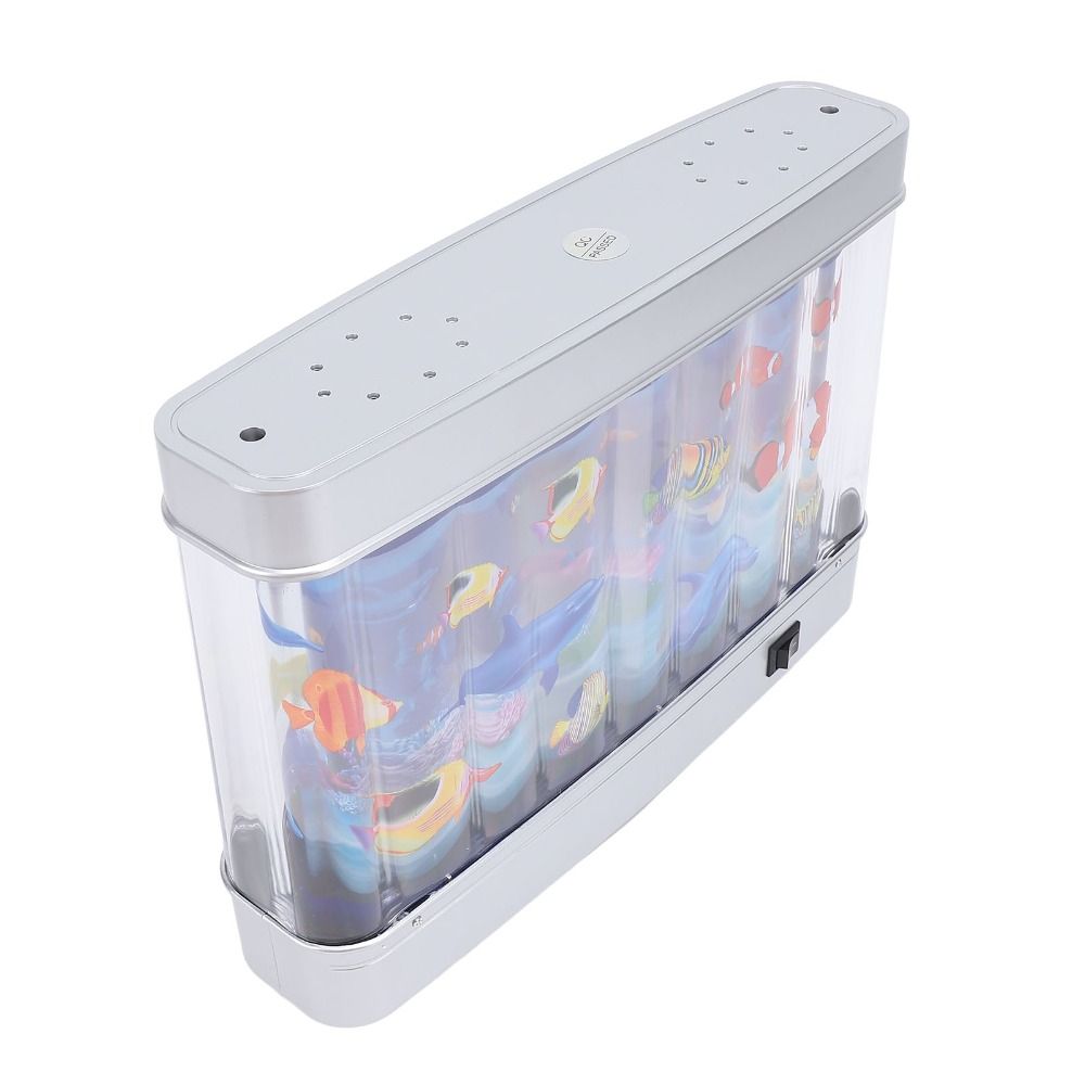 Pecera falsa LED decorativa, p - Aquarium Fish Exotic reseña y precio