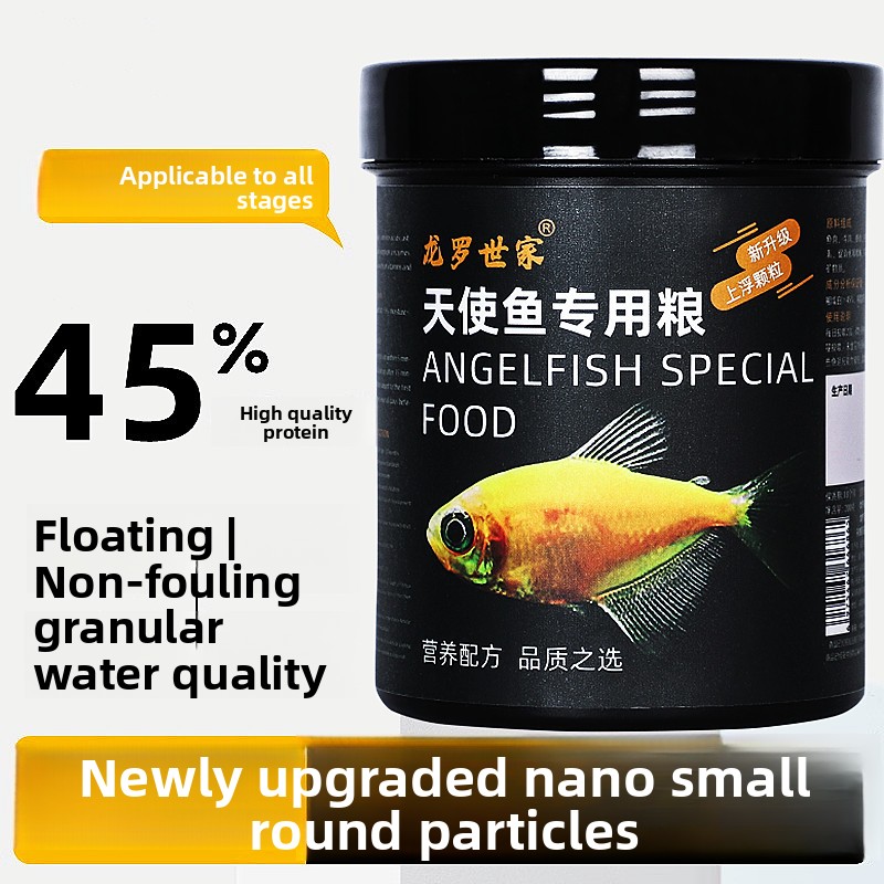 LONGLUOSHIJIA Angelfish Comida - Aquarium Fish Discus reseña y precio