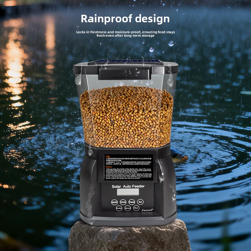 Alimentador automático de pece - Aquarium Fish Auto Feeder reseña y precio