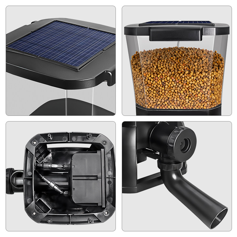 Alimentador automático de pece - Aquarium Fish Auto Feeder reseña y precio