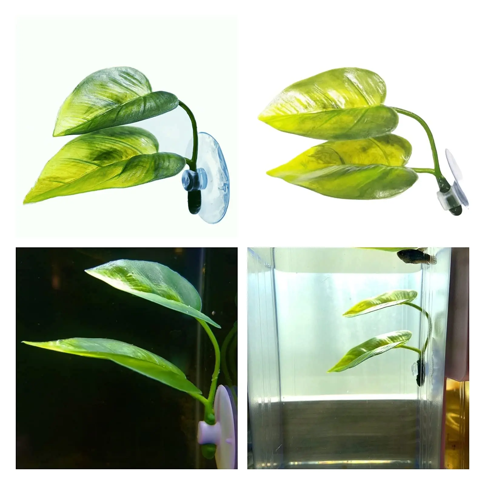 Decoración de pecera para masc - Aquarium Fish Artificial reseña y precio