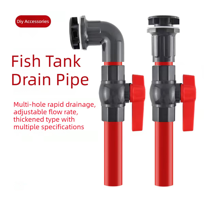Kit de tubos de drenaje para a - Aquarium Fish Black reseña y precio