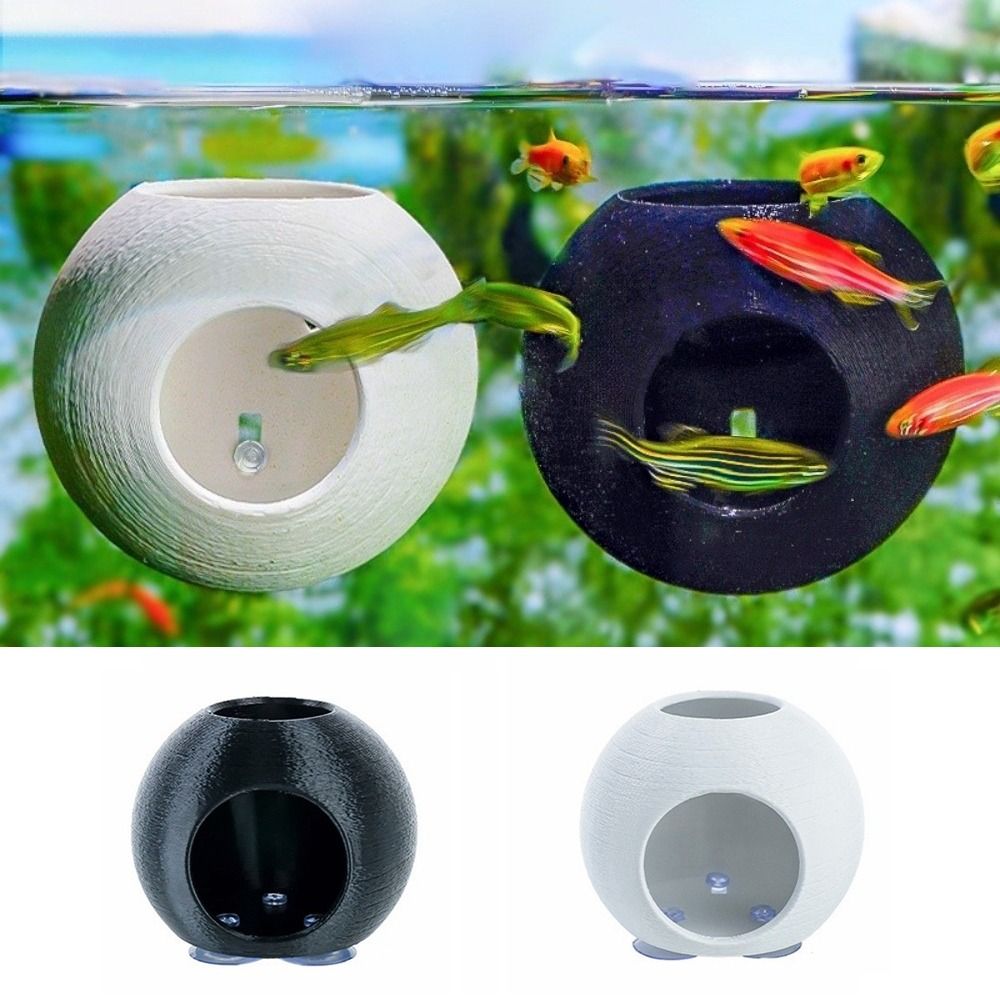 Cueva Esférica de Plástico par - Aquarium Fish Discus reseña y precio