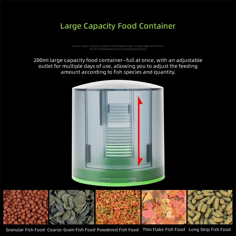 Alimentador automático para pe - Aquarium Fish Auto Feeder reseña y precio