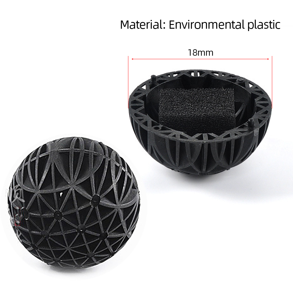 Bolas biógenas de cuero negro  - Aquarium Fish Black reseña y precio