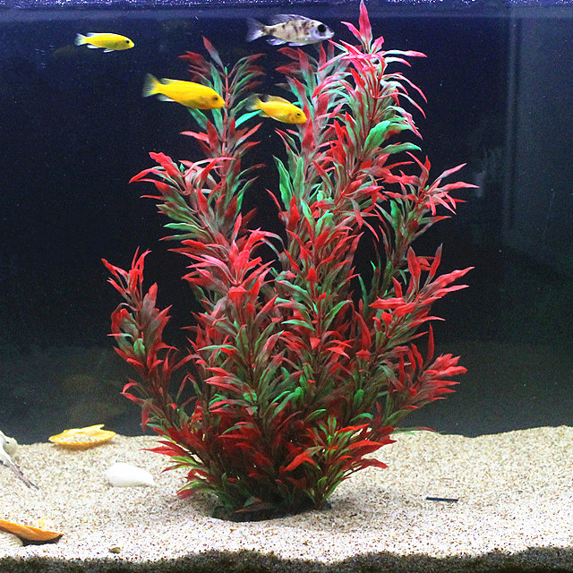 Plantas Artificiales para Acua - Aquarium Fish Artificial reseña y precio