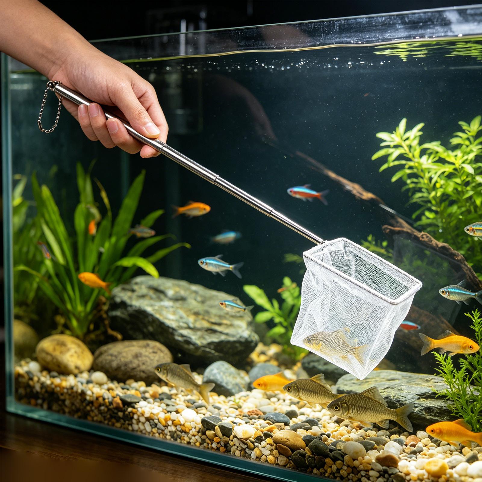 Juego de 2 Redes de Pesca Pequ - Aquarium Fishland reseña y precio