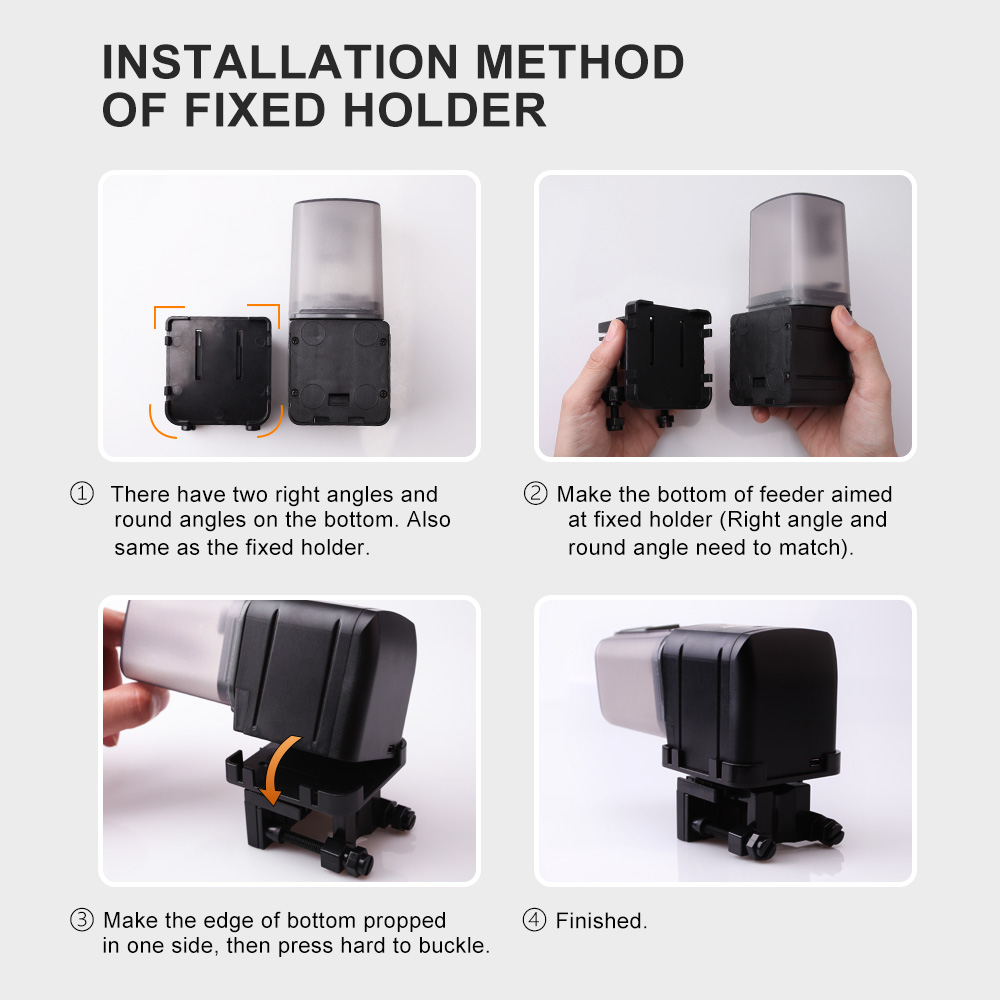 Alimentador de peces WiFi, ali - Aquarium Fish Auto Feeder reseña y precio