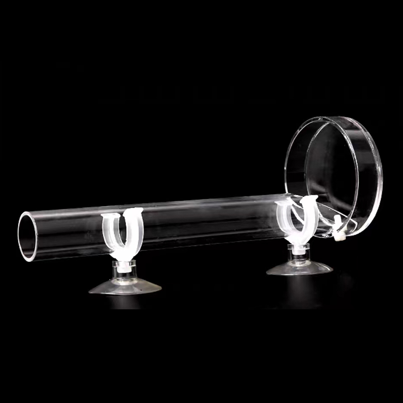 Alimentador de acrílico para a - Aquarium Fish Auto Feeder reseña y precio